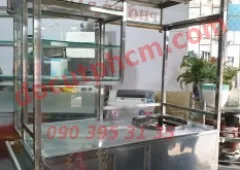 XE PHỞ INOX 304 1m4